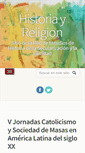 Mobile Screenshot of historiayreligion.com